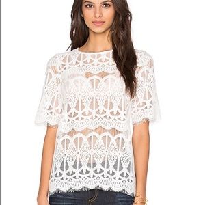 BCBGeneration White lace top